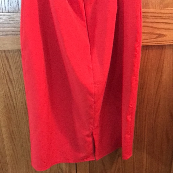 Lulus Women’s Size XL Gorgeous Red Dress With The Back Cut Out/Hooked With Bow - Picture 7 of 9